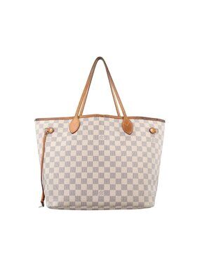 Louis Vuitton Neverfull MM Azur Damier Canvas